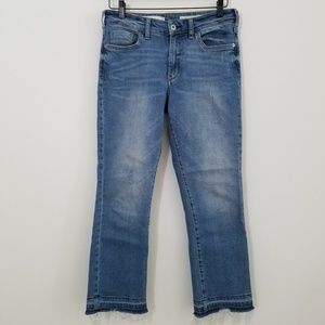 Pilcro and The Letterpress High Rise Flare Jeans